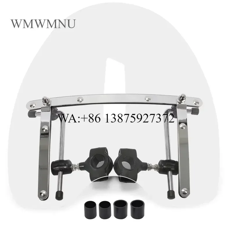 Wmwmnu New Clear Smoke Windshield for Harley Touring FLHT FLHX Softail Dyna Sportster