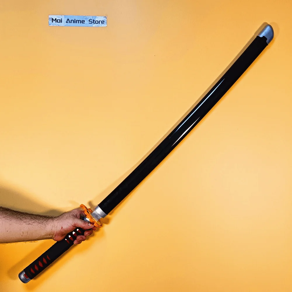 40インチの本物のフルサイズアニメ刀剣コスプレ小道具、実物大の日本の刀剣、侍アクションフィギュア、未研磨のおもちゃギフト