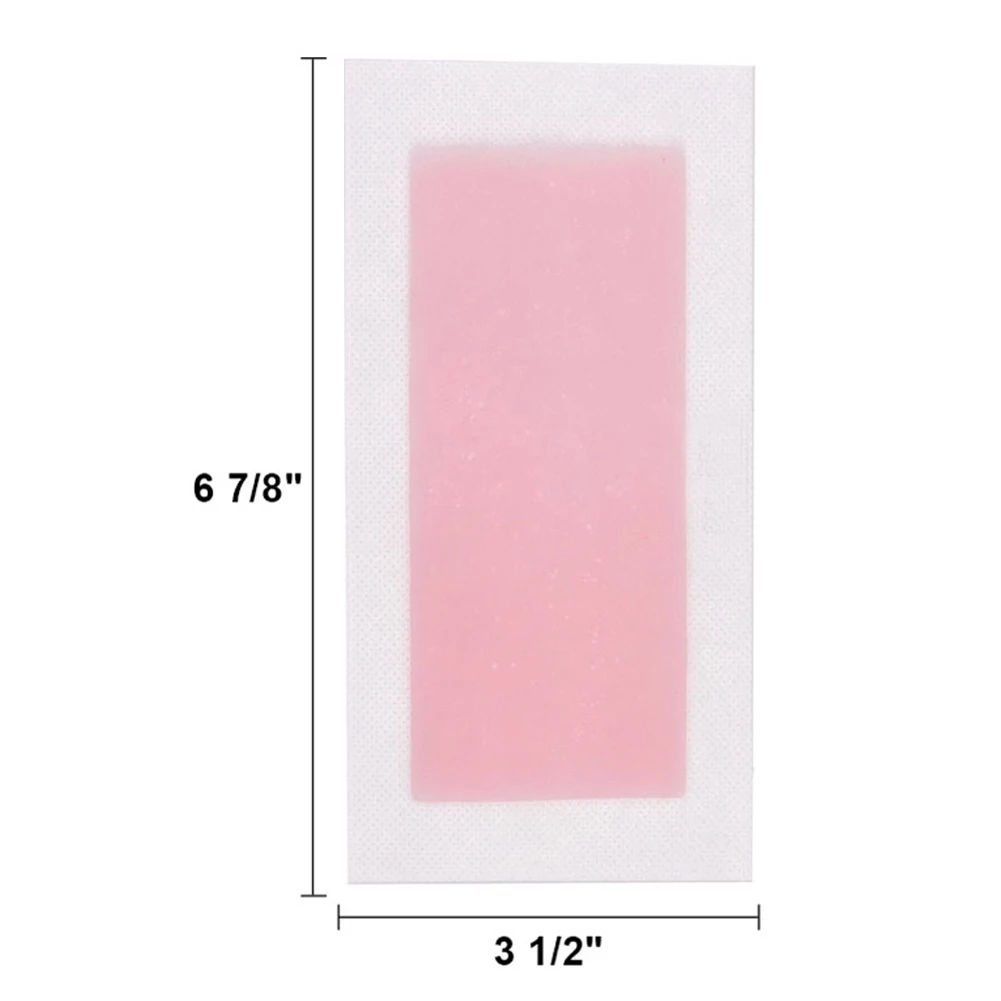 20pcs Hair Removal Wax Strip Paper Face Leg Body Facial Lip Waxing Wipe Sticker
