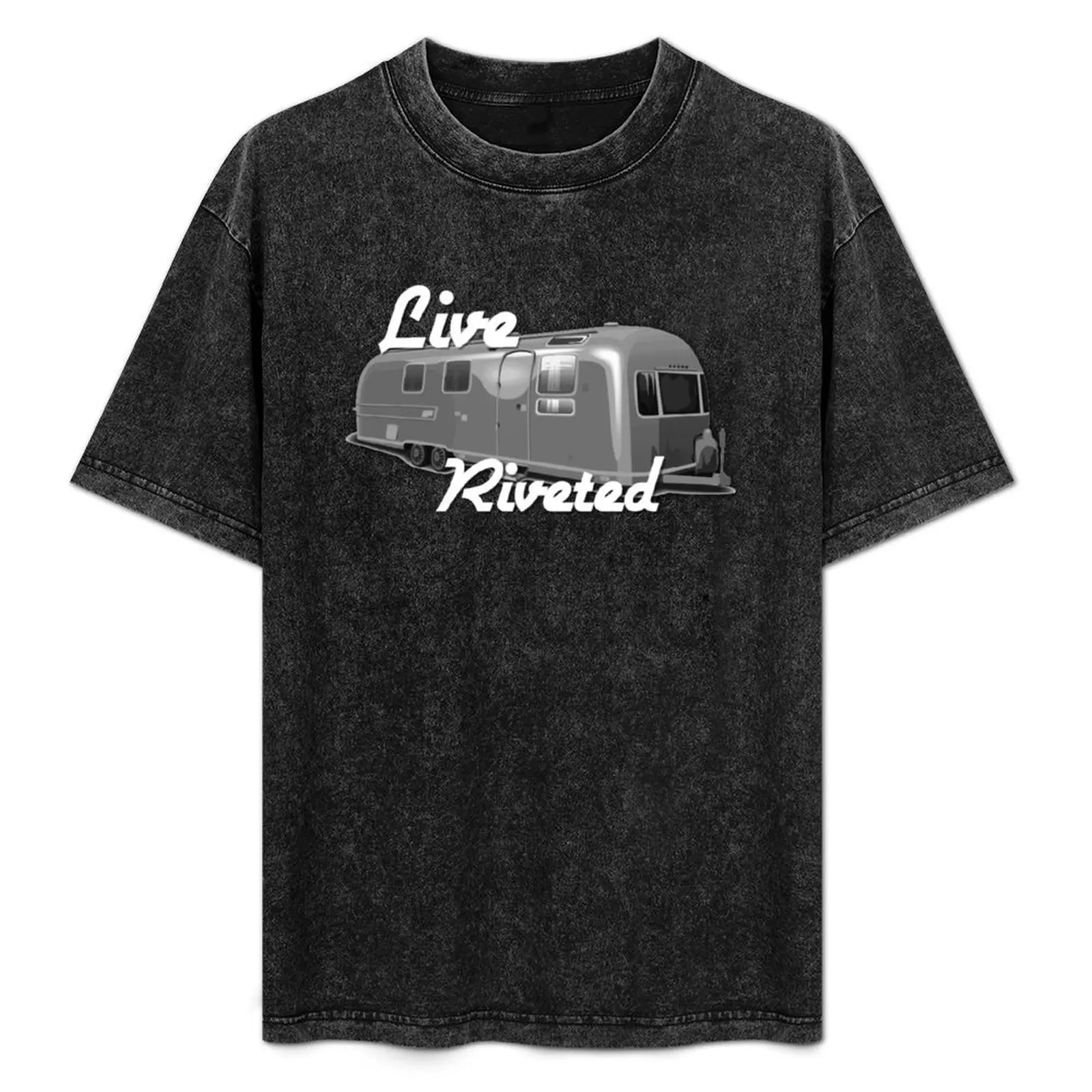 New Modern Airstream Live Riveted T-Shirt Blouse anime t shirts sports fans sweat shirts, men