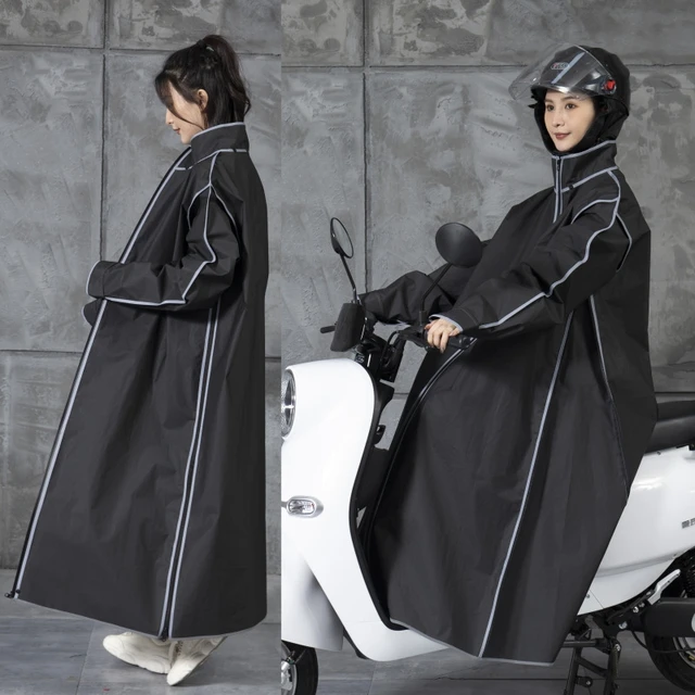 Chubasquero Vespa para hombre y mujer Poncho con capucha y cremallera ropa de lluvia de estilo largo para motocicleta Poncho de senderismo chaqueta de lluvia ambiental para verano 2023