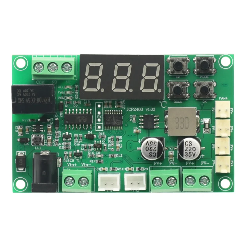 Picture 6: DC Fan 12v 24v GPU Fan Speed Regulator Temperature Control Module Digital Speed Controller Voltage Automation for Arduino Module