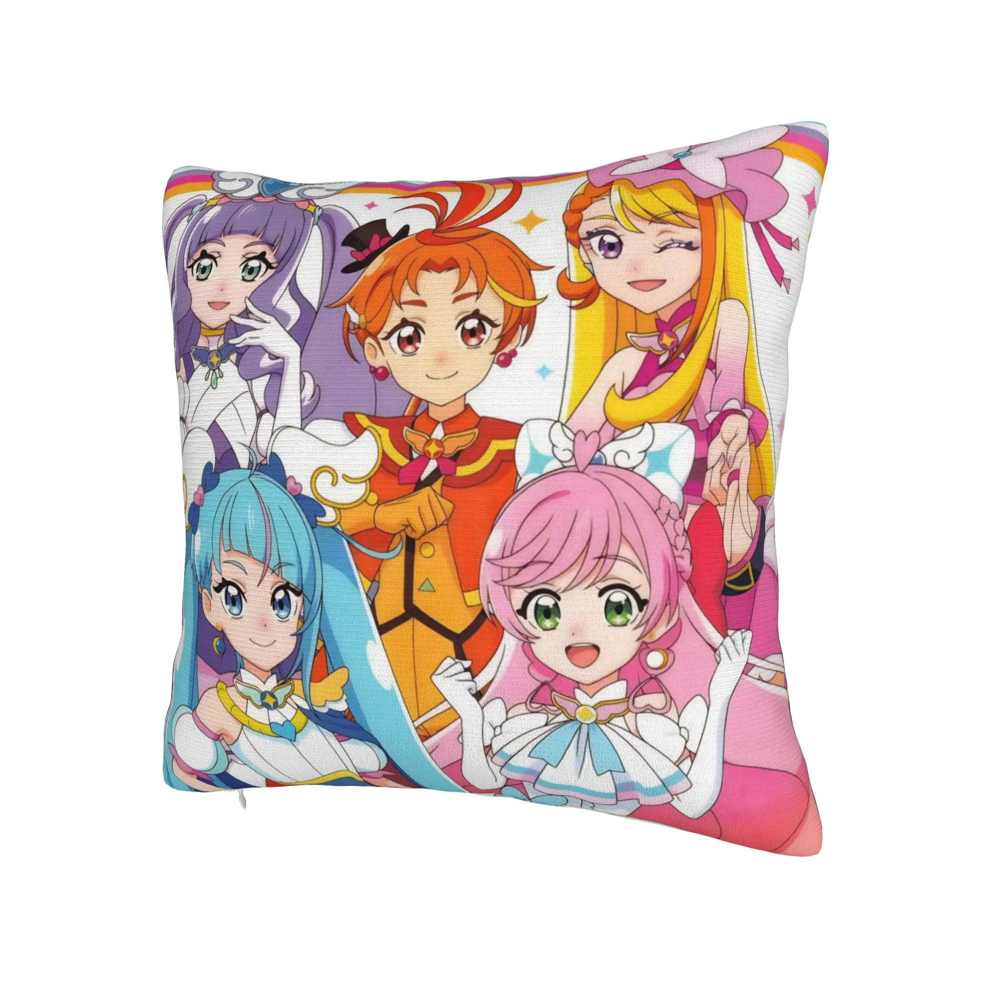 Soaring Sky Pretty Cure Pillow Covers Merch Printed Cushion Cover Decor  Throw Pillow Case Cover Home Multiple Sizes