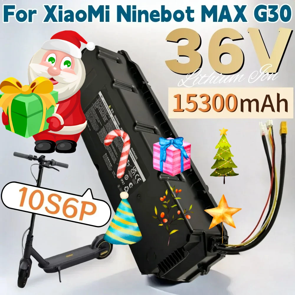 

10S6P High Quality Original Li-ion Battery Pack 36V 15.3Ah For Xiaomi Ninebot G30 MAX No. 9 Electric Scooter Special Battery