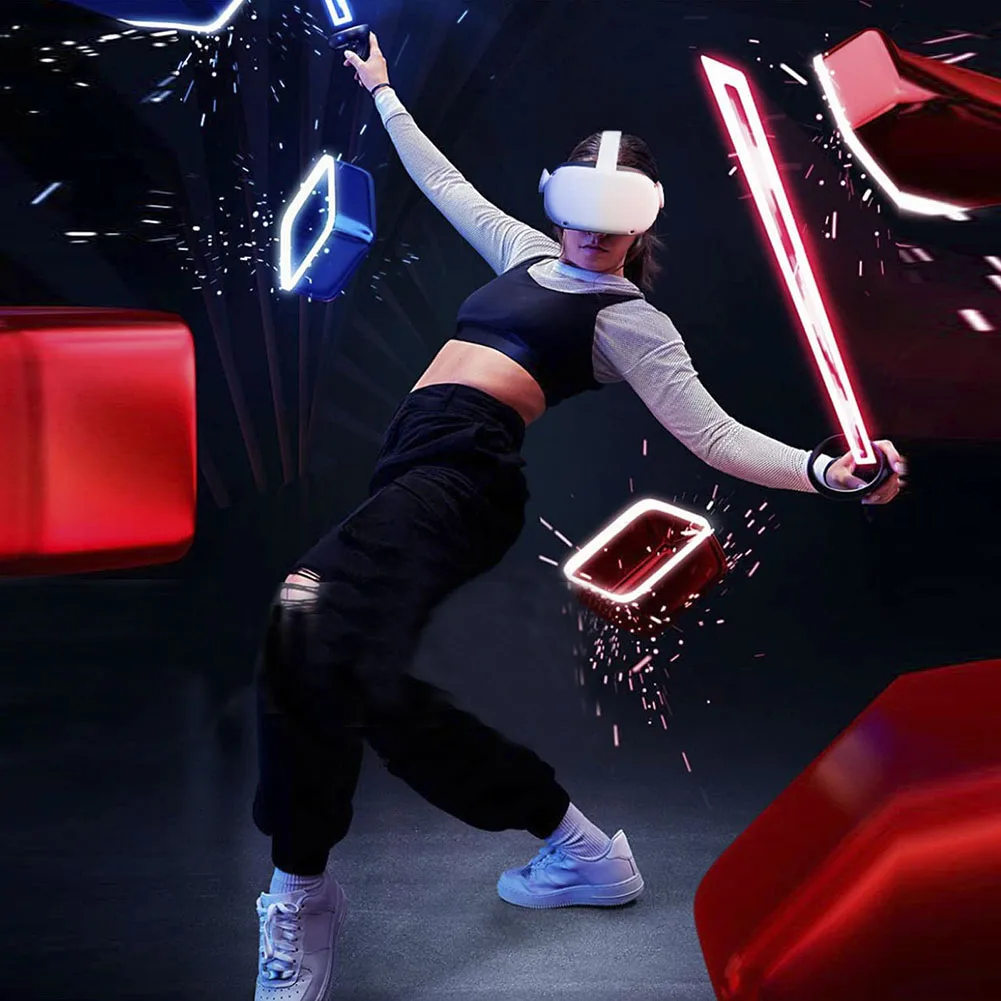 حزمة بطارية مريحة لحزام الرأس RGB بطارية حزام النخبة 8000 مللي أمبير في الساعة دعم وتوازن معزز لـ Oculus Quest 2 لـ Meta Quest 2 #6