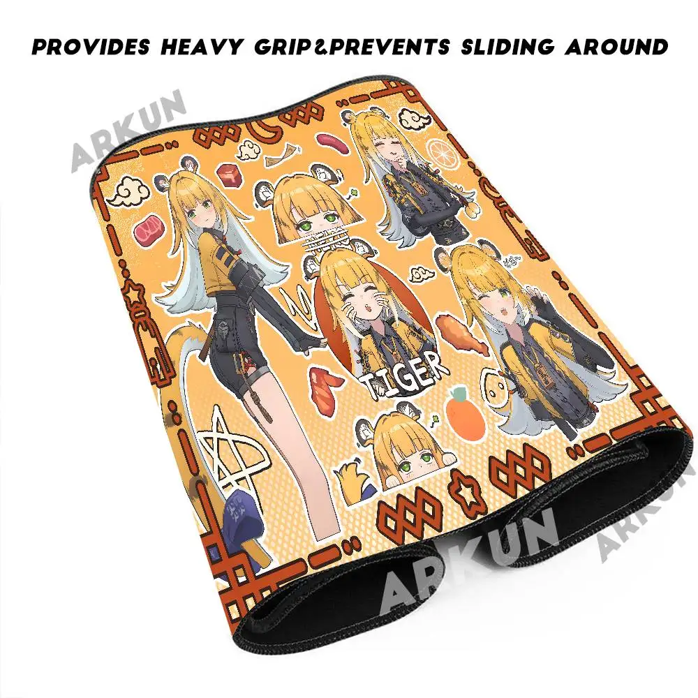 XXL カワイイ ジュフフ ゼンレスゾーンゼロ マウスパッド ゲーマー コンピューターアクセサリー キーボードテーブル 会社 ゲーミング ラップトップデスクアクセサリー PC