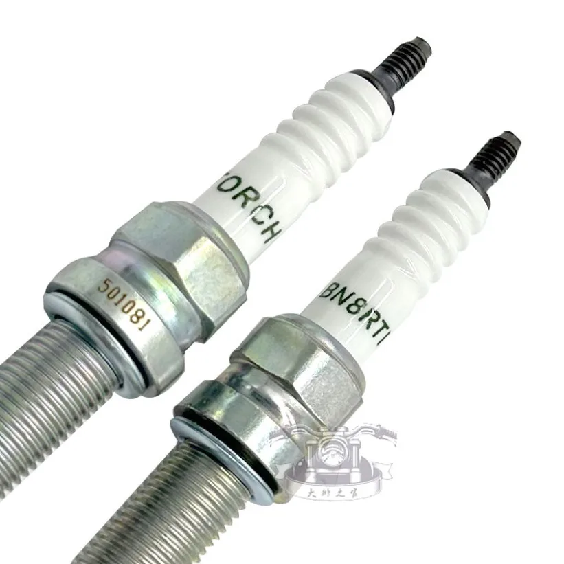 2Pcs Motorcycle Parts Spark Plugs For CFMOTO 450SR 0SQV-170200-1000 CF450SR CF400-6 SR450 400-6 Sparking Plug