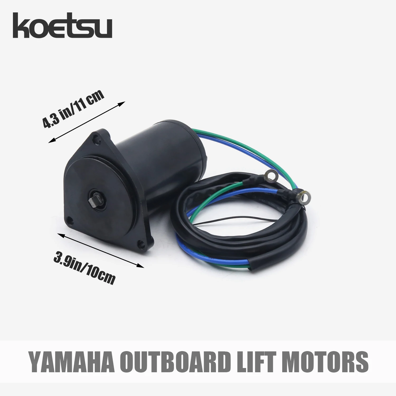 KOETSU Lift Motor -Suitable For YAMAHA Outboard Propulsion Engines (4-60 HP, 2-Stroke 4-Stroke)