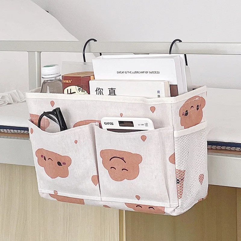 Couch Storage Organizer Bed Holder Pockets Bedside Storage Organizer Bed Desk Bag Sofa Remote Control Hanging Caddy Accessories