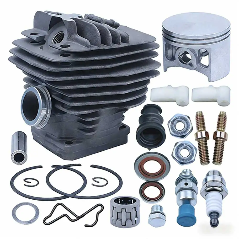 1set 56mm Big Bore Cylinder Kit Intake Manifold Pressure Reducing Valve Oil Seals For MS660 066 Chainsaw Pupart