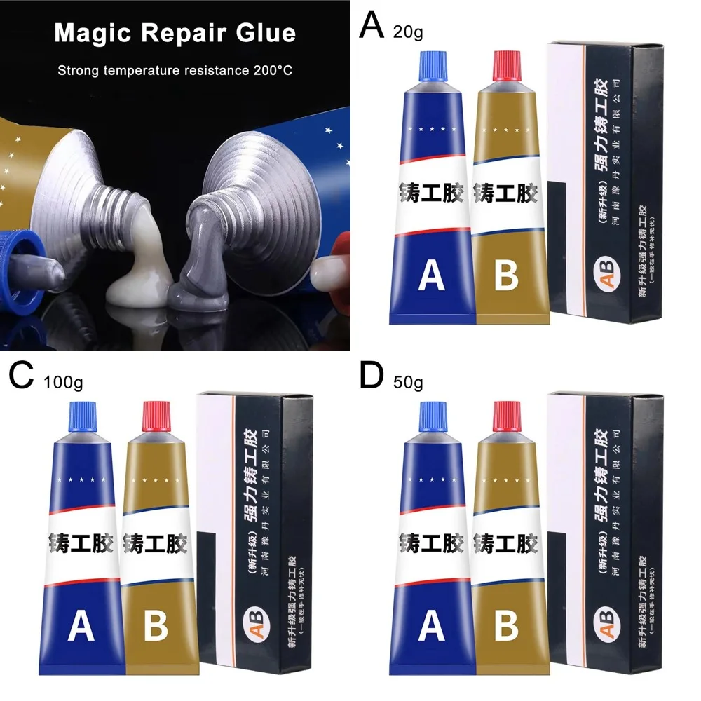 Pegamento Tipo AB, Barras de Pegamento Superfuertes, Reparación de Metales Líquidos, Sellador Impermeable, Impermeabilización de Techos, Soldadura
