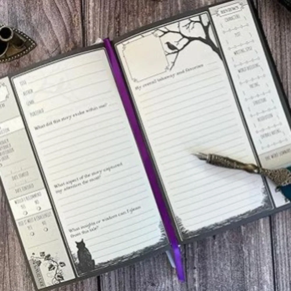 New Waiting for the Night Reading Journal for Evening Reflection Book Notes Quiet Moments and Reading Insights