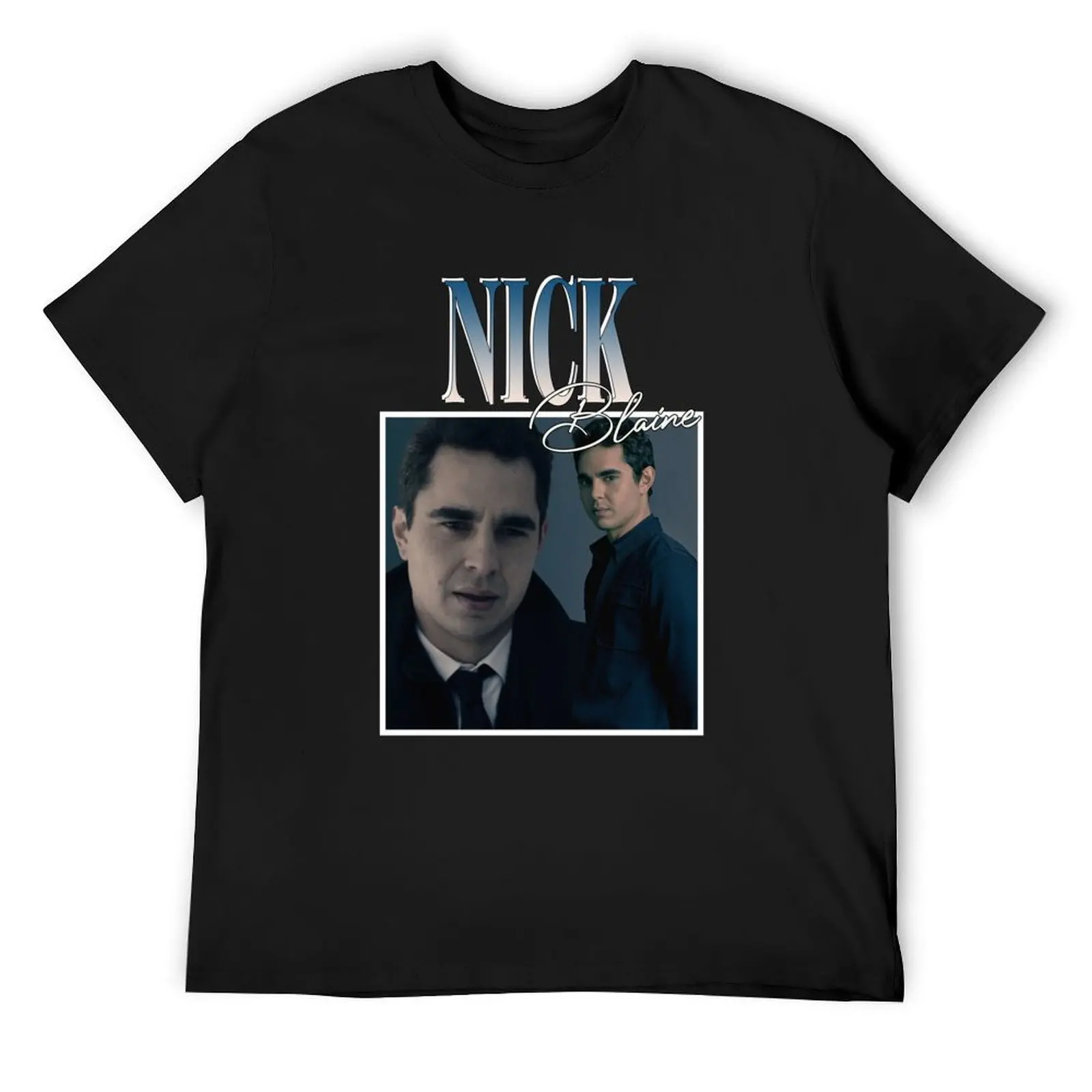 

Nick blaine T-Shirt plain luxury designer customs Short sleeve tee men