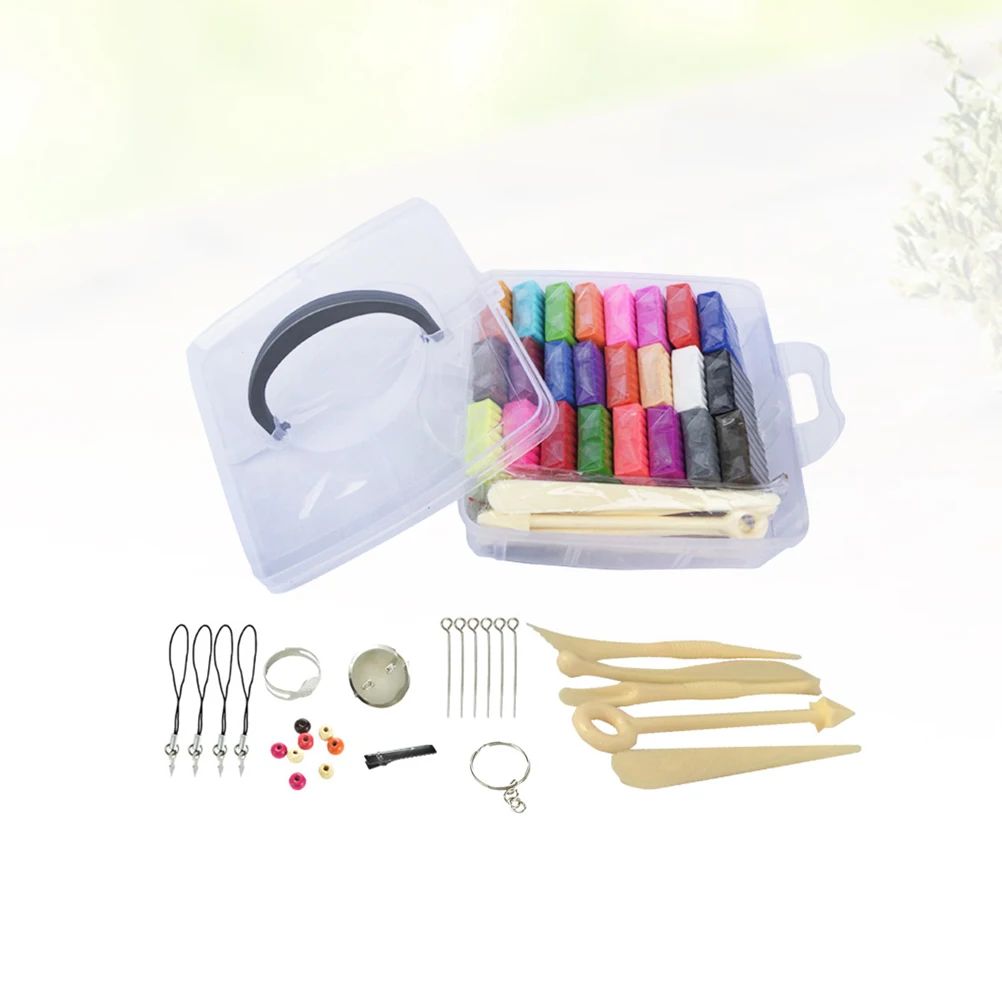 

Clay Plasticine Set Oven Bake Accessories Manual ing Kit Polymer Child