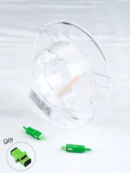 FTTH 기가비트 실내 보이지 않는 투명 광섬유 은닉 실내 싱글 코어 광학 고양이 광섬유 익스텐션 케이블