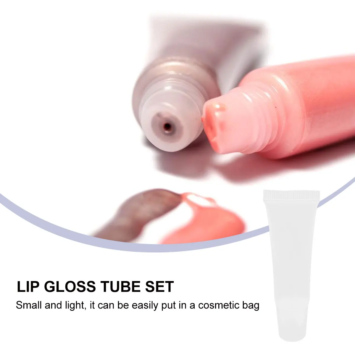 

36pcs 20 Lip Gloss Tubes High Quality Plastic Durable Practical Long Lasting Empty Containers Refillable Squeeze Labels
