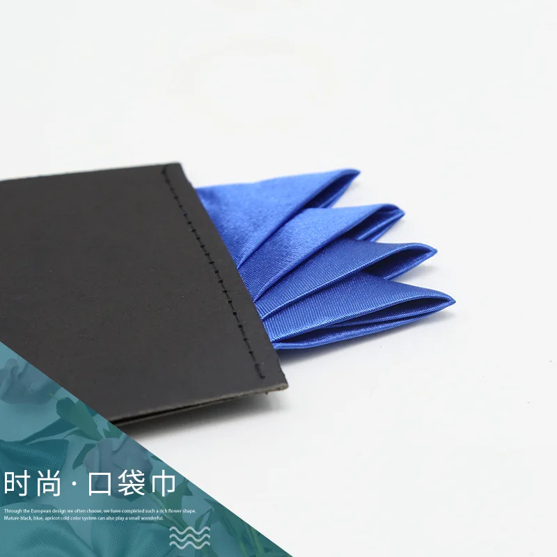 Lenço de Bolso Masculino Liso para Terno Formal de Negócios, Acessório para Casamento, Festa e Smoking de Noivo