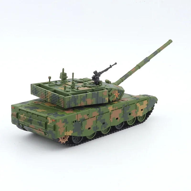 XCARTOYS 1/64 Alloy Die Cast Car Tank Model Toy 99A Main Battle Tank - Green Digital Camouflage Diecast Alloy Collection Gift