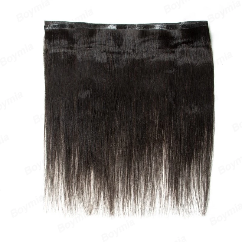 

Оптовая продажа, длинные прямые ленты для наращивания волос из искусственной кожи, длинные ленты для наращивания волос, светлые пучки волос Yaki Weft, 12-30 дюймов