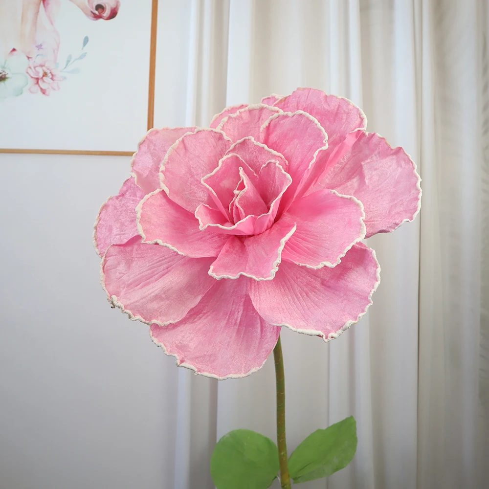 Velvet Rose Bouquet Props for Decoration, Artificial Flowers, Wedding, Proposal, Ceremony, Party Supplies, High Quality, 40cm