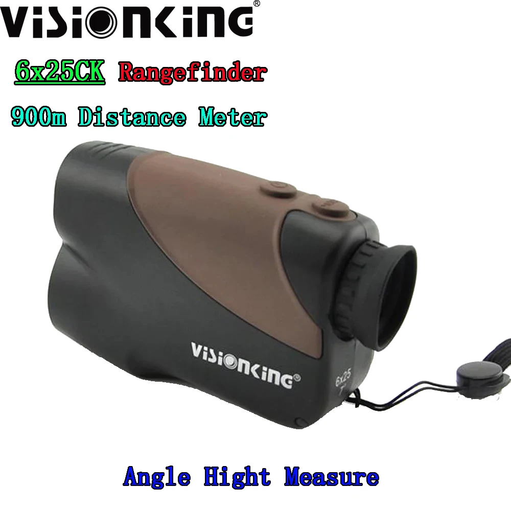 

Visionking Professional 6x25 Golf Laser Rangefinder 900m Distance Meter Angle Height Tester with Flag-Lock Slope 6X Monocular