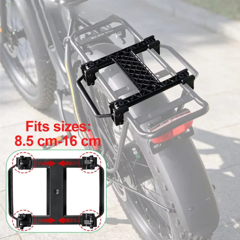 E-Bike Rear Rack Quick Detachable MTB Bike Bicycle Carrier Holder Luggage Rack Trunk Detachable Bike Rear Shelf Racks Holder