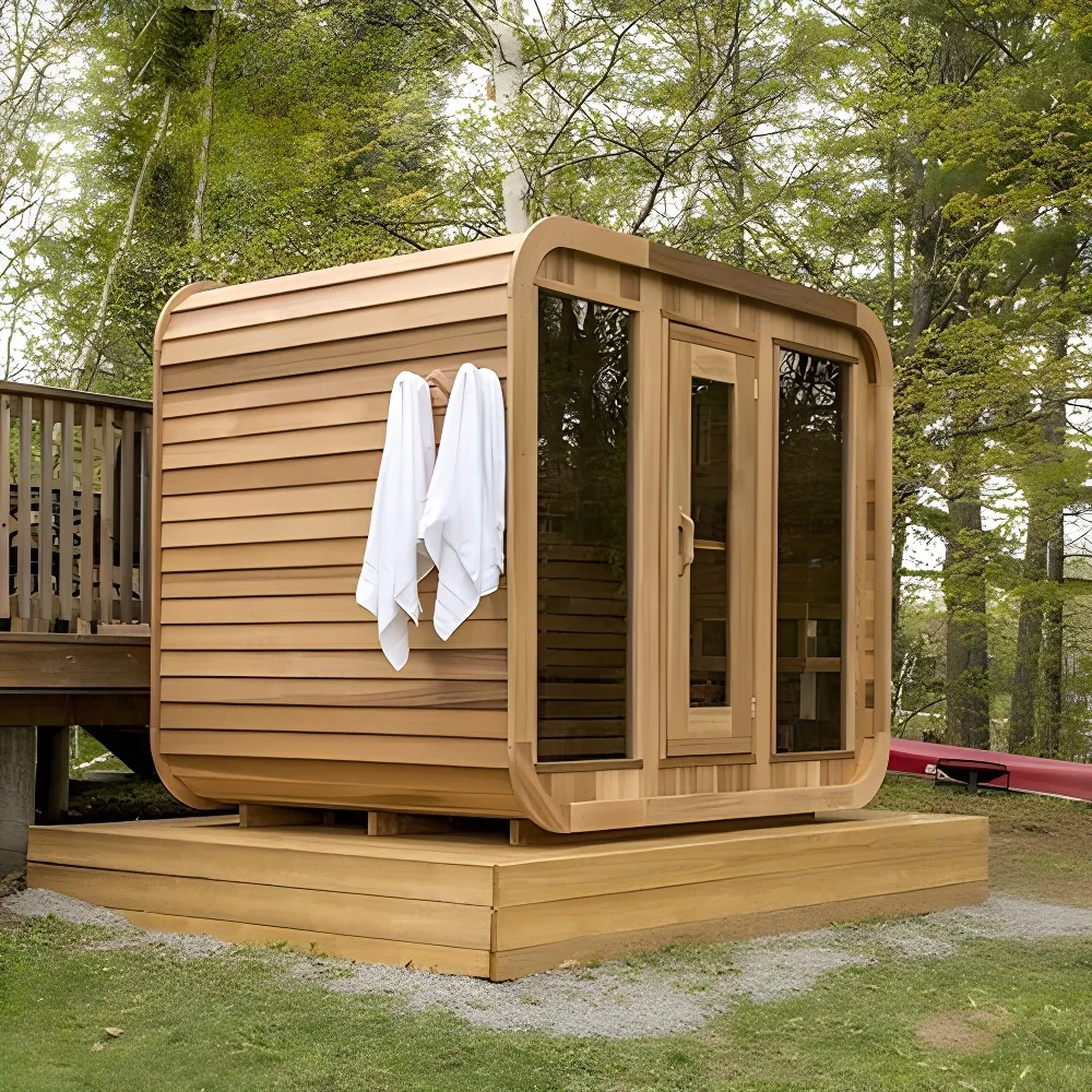 Wholesale luxury sauna dry steam sauna modern style