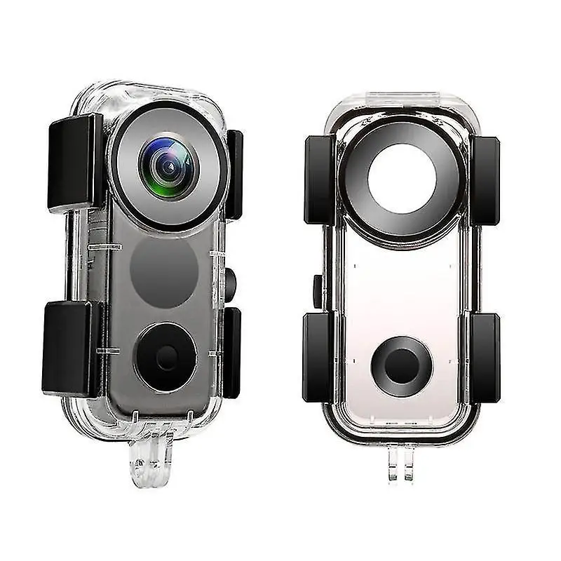 

40 meters For Insta360 ONE X2 submarine Protective lens Waterproof Cases underwater Sports Camera Diving lens protectors cover