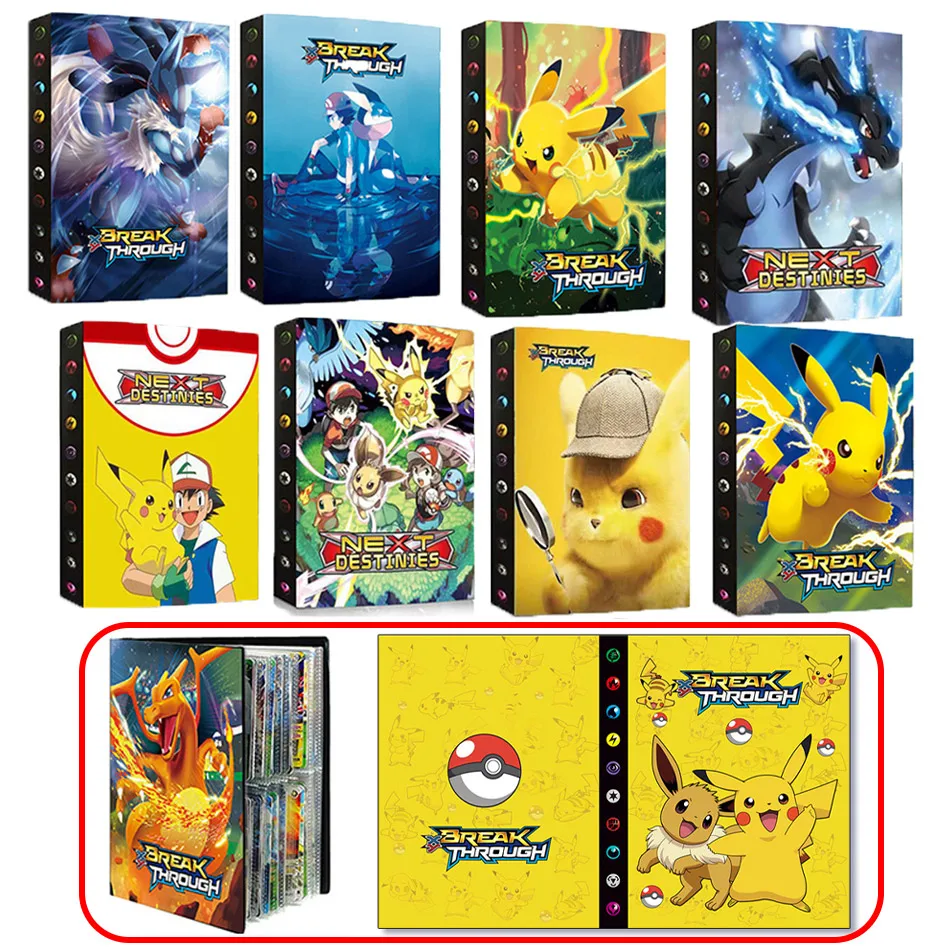 Carpeta para Tarjetas Pokémon con 240 Bolsillos, Protector de Tarjetas Resistente a los Arañazos, Ideal para Coleccionistas