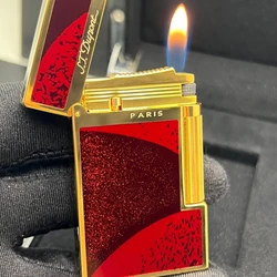 High-quality Classical Metal Lacquer Cigarette Gas Lighters Engrave Smoking Gadgets Elegant Gifts for Boy or Man