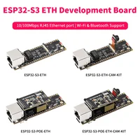 Placa de desarrollo ESP32-S3 ETH, procesador de doble núcleo de 240MHz, puerto Ethernet RJ45, cámara Wi-Fi y Bluetooth, función PoE opcional