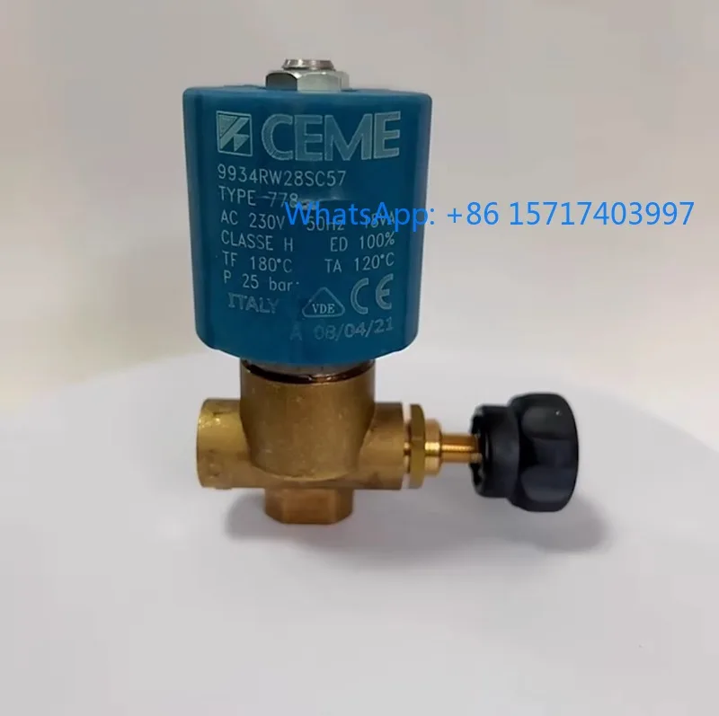 

CEME9934 электромагнитный клапан, паровой регулирующий клапан, стиральное оборудование, клапан прямого действия G1/4