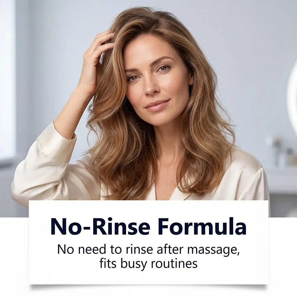 Deoxyribose Kopfhaut-Booster-Serum Haardichte-Volumen-Essenz Erfrischende Nicht-Fettige Kopfhautpflege Roll-on Haarpflege – Detail 9