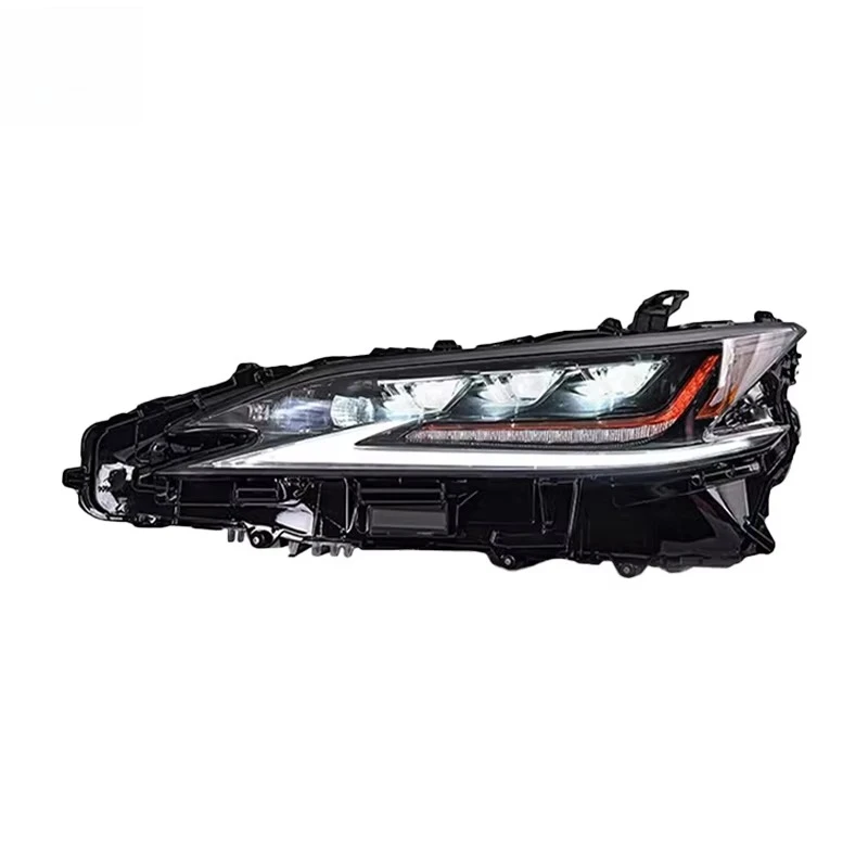 2 Pieces for ES 200 300h 350 Front Lights Headlight 2018-2022 Auto Part Headlight LED Head Lamp Light Lens Projector
