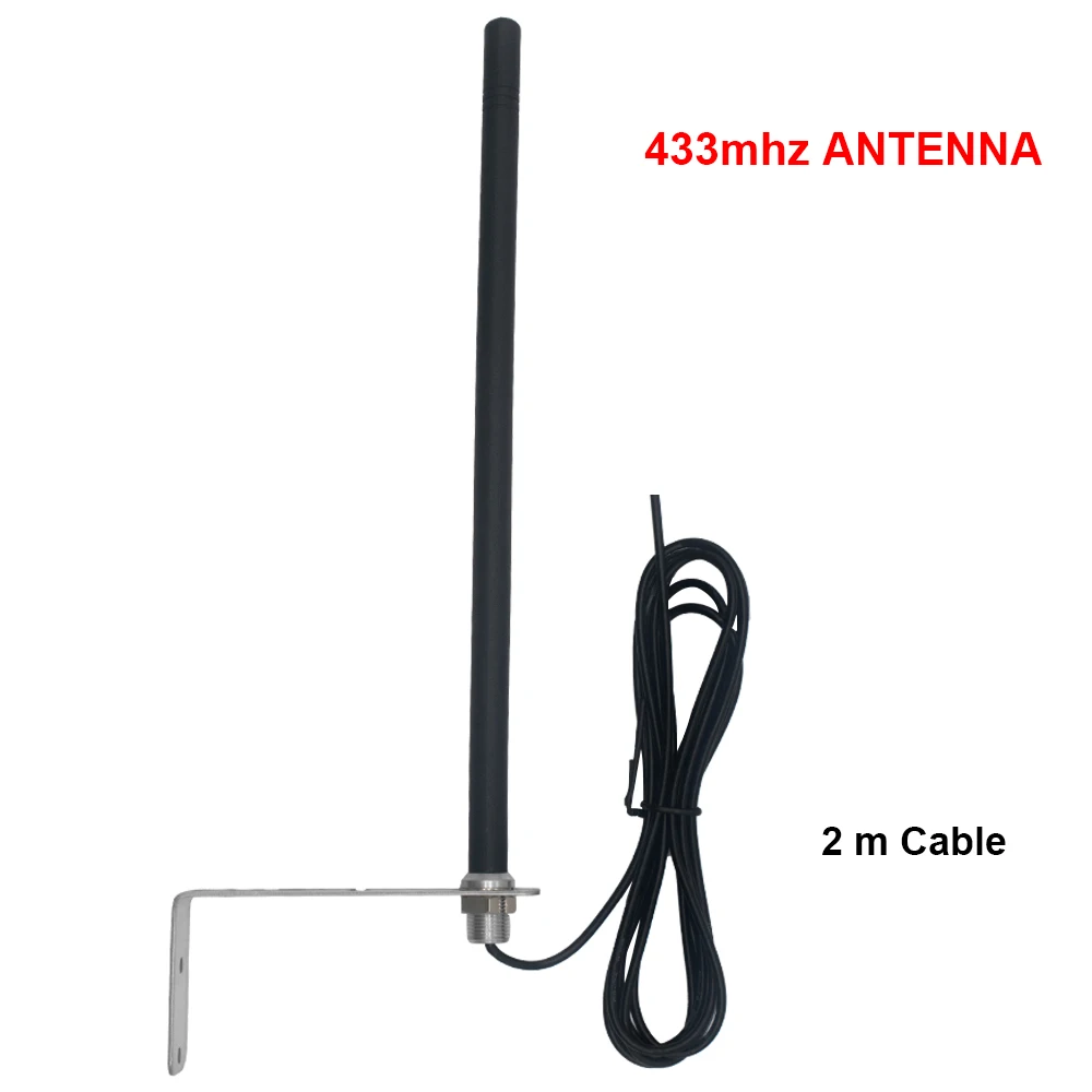 Imagem -04 - Mhz Antena 433 Mhz para Portão de Garagem Repetidor sem Fios de Sinal Booster 433