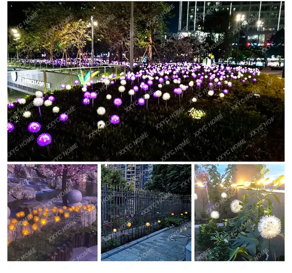 Solarlampe Gartenlampe Garten Villa Balkon Atmosphäre Layout Dekoration Rasenlampe