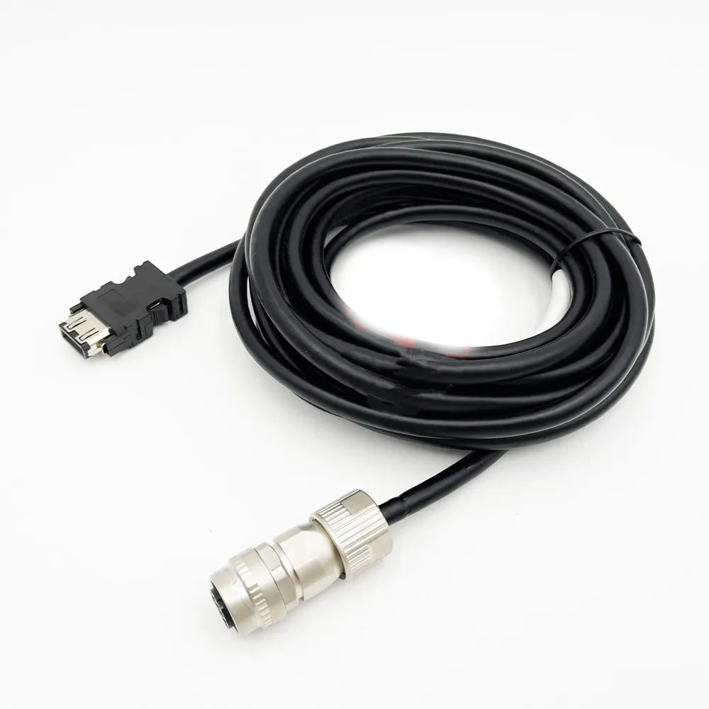 Linha do codificador MR-J3ENSCBL5M-H comprimento de 5m