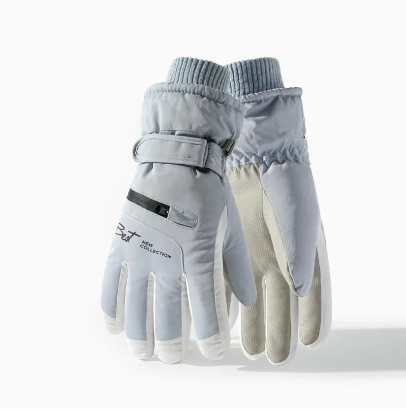 

Нескользящие сенсорные лыжные перчатки, зимние спортивные перчатки, аксессуары для сноуборда, водонепроницаемые карманные теплые мужские и женские перчатки