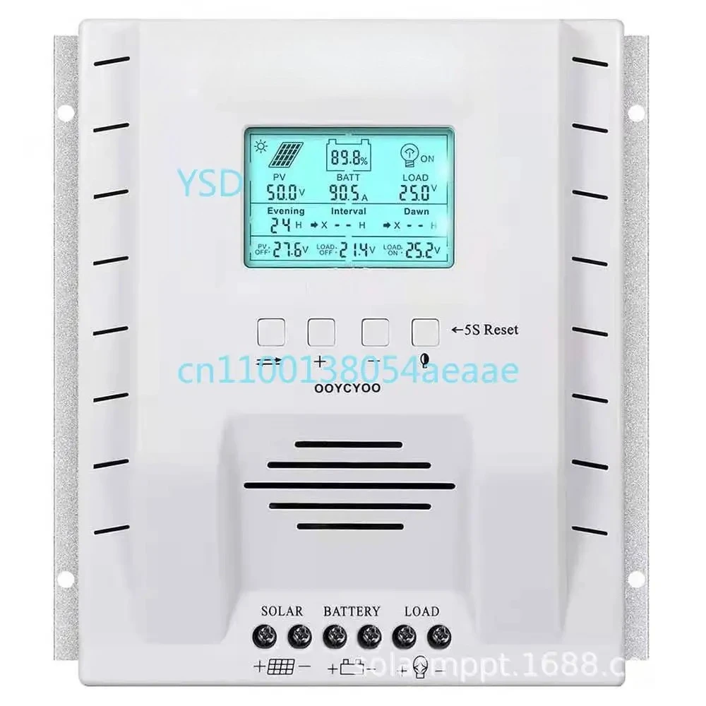 

Solar Controller MPPT 60A Solar Charge Controller 12V/24V Maximum Input 100V