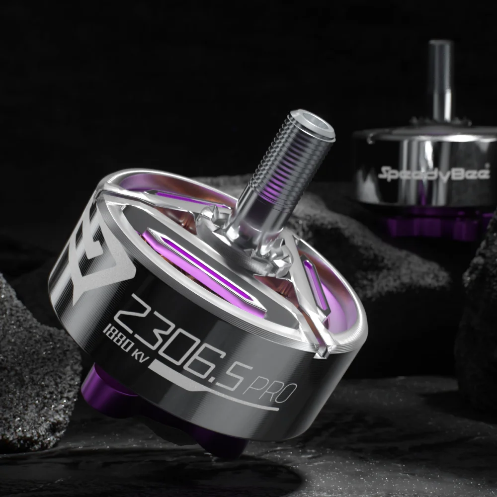 

4PCS SpeedyBee BeeStorm 2306.5 PRO 1880KV Motor Mario5 5 inch FPV