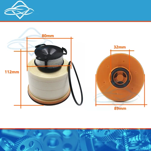 Imagen 2 del producto 1/2/4 Uds filtros de combustible diésel OEM 23390-0L070 23390-0L090 para TOYOTA HILUX FORTUNER SW4 Innova 2016 2017 2018 Kit de elementos filtrantes