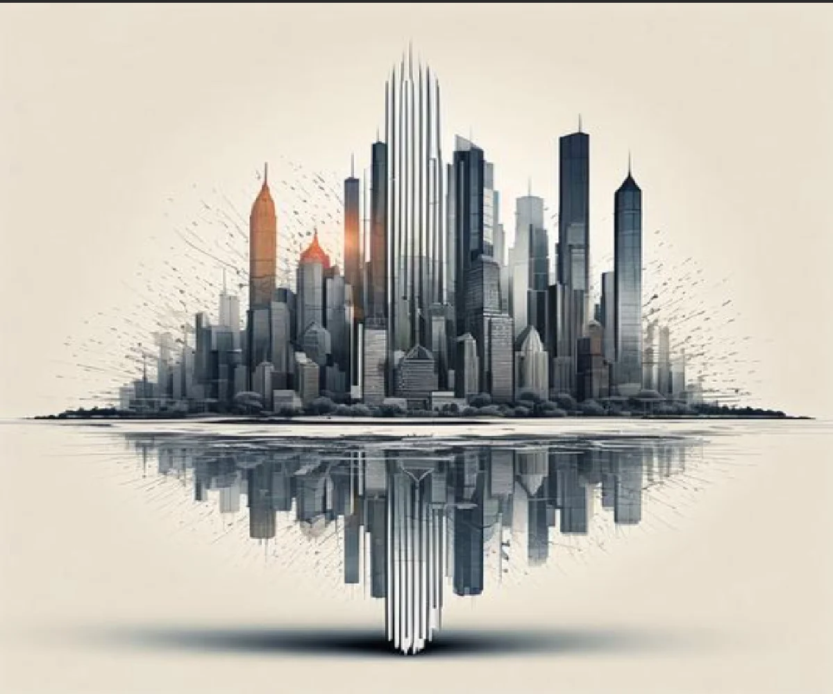 

3D-обои на заказ, ручная роспись, современный городской дизайн, для отелей, кафе, фоновые настенные панно, декоративные 3D-обои для стен