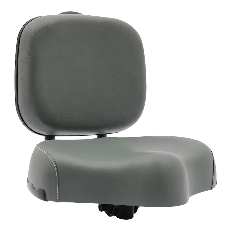 Brown/Grey Tricycle Seat with 23-35cm Adjustable Backrest Sponge Padded Bicycle Saddle Bicycle Electric Car Cushion