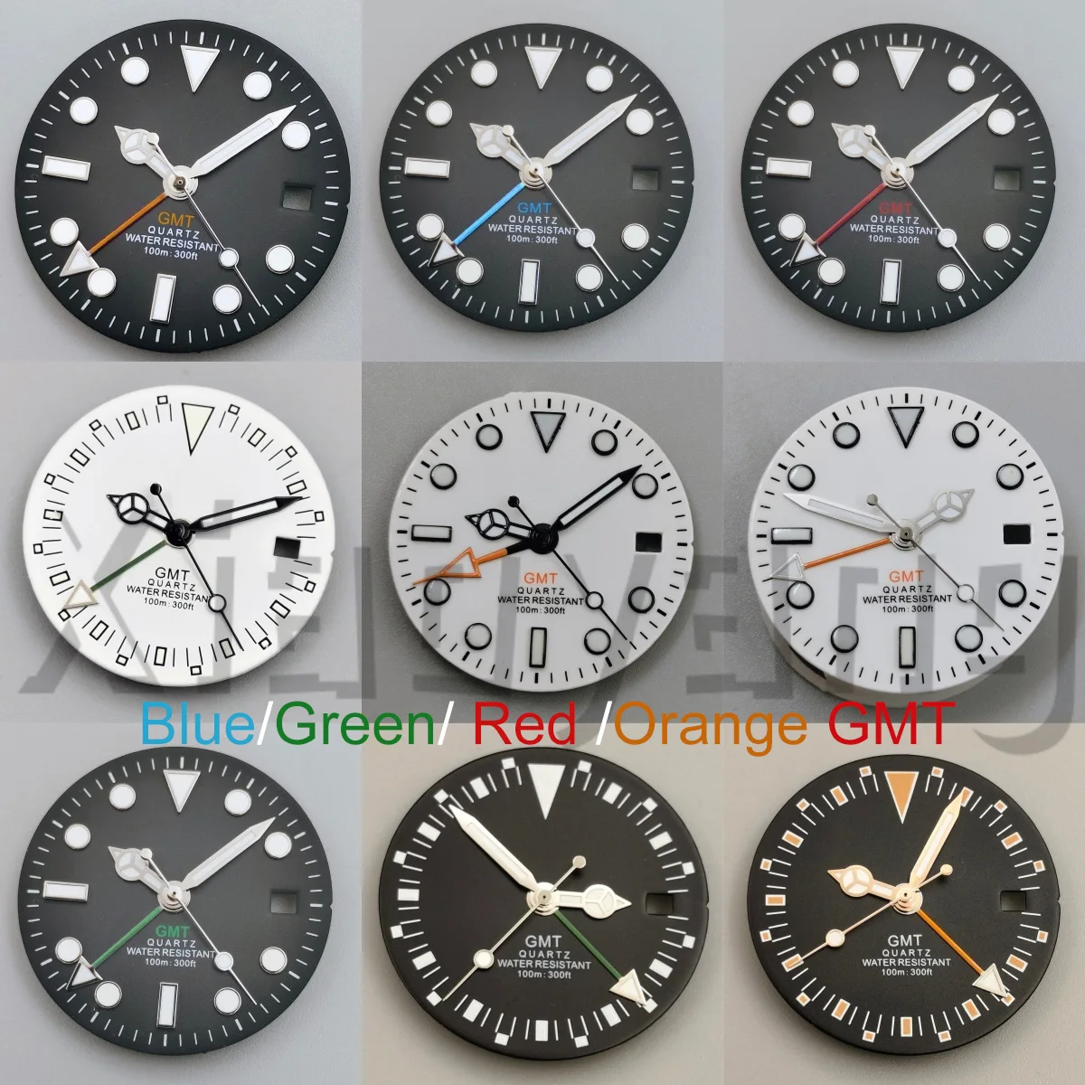 Luminous Dial Face - Tarcza zegarka 29mm 515 Quartz GMT,