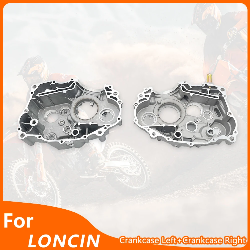

For YB300H Engine Left Right Crankcase Motorcycle Engine Cases LONCIN HENGJIAN S7 KEWS K23 Dirt Bike Crankcase Assembly