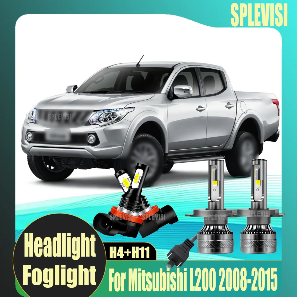 

Headlight/Foglight 6000K Lifetime more than 50000hrs plug and play For Mitsubishi L200 2008 2009 2010 2011 2012 2013 2014 2015