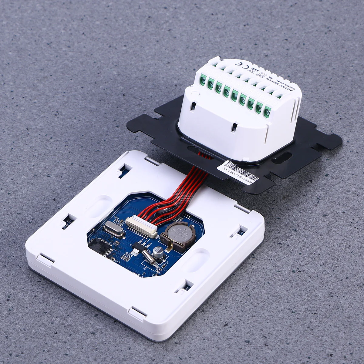 

Digital Thermostat Programmable Temperature Control for Fan Coil Units Central Ac System Wireless Heating LCD