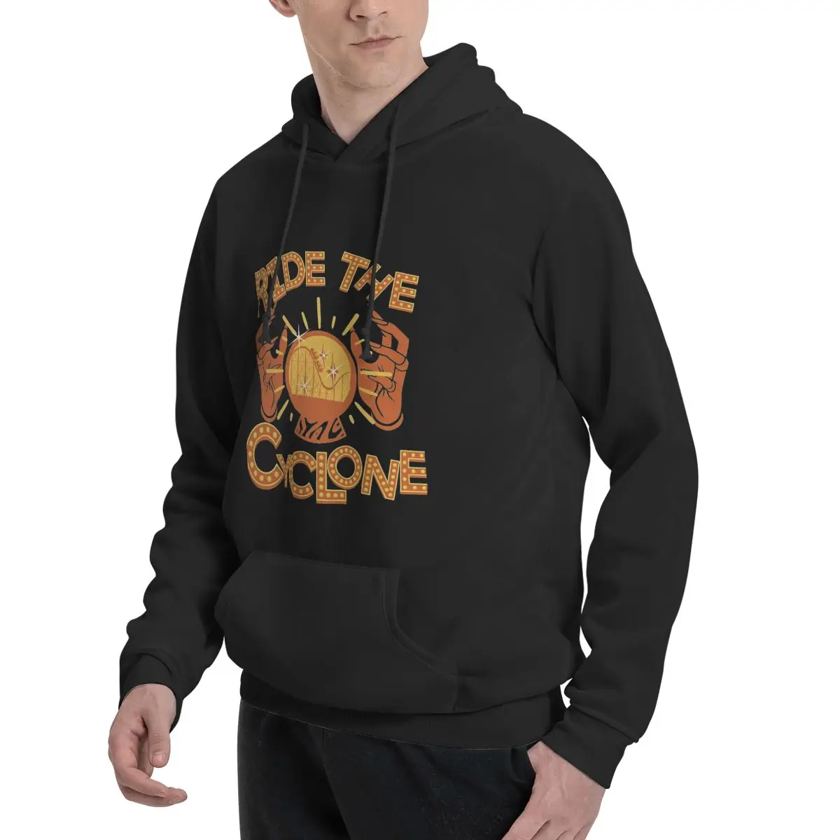 Montez Le Cyclone Essentiel Polyester Hoodie Men's Sweatershirt Warm Dif Colors Sizes