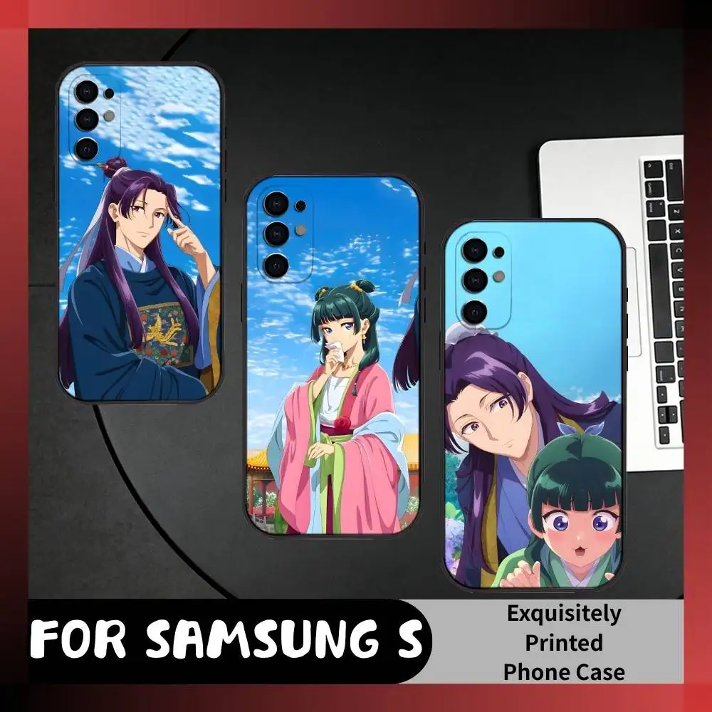 

Maomao A-Apothecary D-Diaries Couple Phone Case For Samsung S25,S24,S21,S22,S23,S20,Ultra,S26,Plus,Fe,Note,5G Black Cover