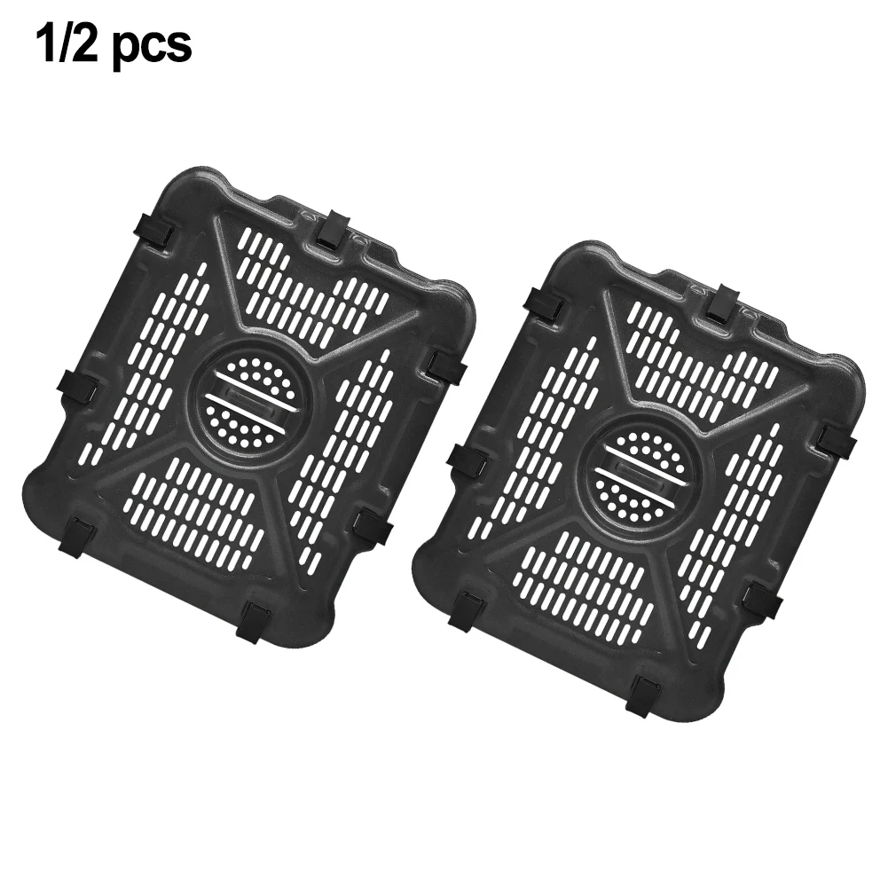 Grill Pan for Air Fryer SL201 SL400 SL401 SL451 Replacement Crisper Plate Stainless Steel 8.7'' x 7.2'' x 1.8'' Black view 5